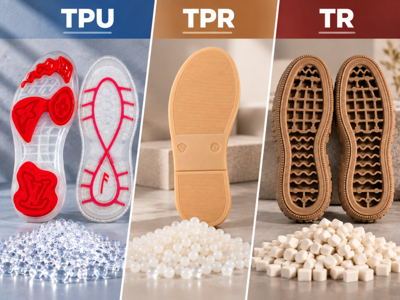 TPU vs TPR vs TR: Differences for Shoe Sole Materials