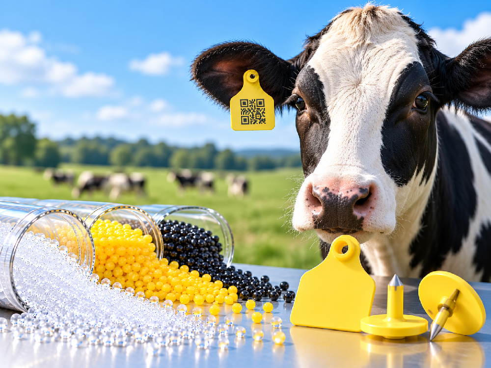 How to Choose TPU for Animal Ear Tags: Durability, Laser Marking & RFID